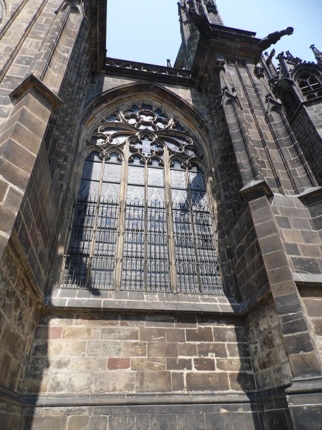 Dettaglio Cattedrale di San Vito all'interno del Castello, Praga 2015, TondAMente Curvy Blog